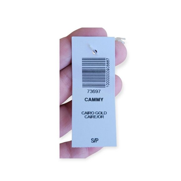 NWT Wilfred Aritzia Cammy Dress Gold Size Small - Picture 11 of 16